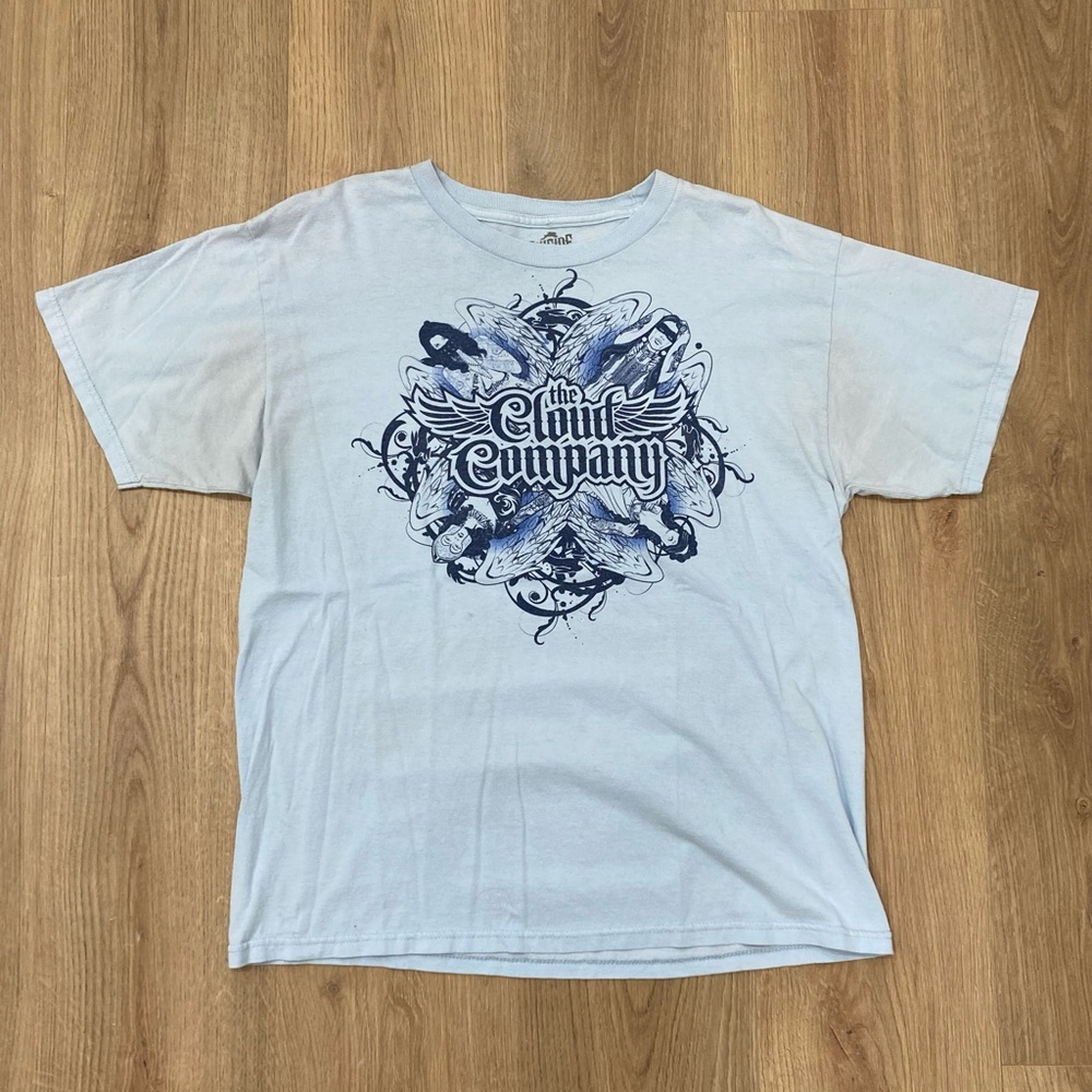 Light Blue Graphic Tee